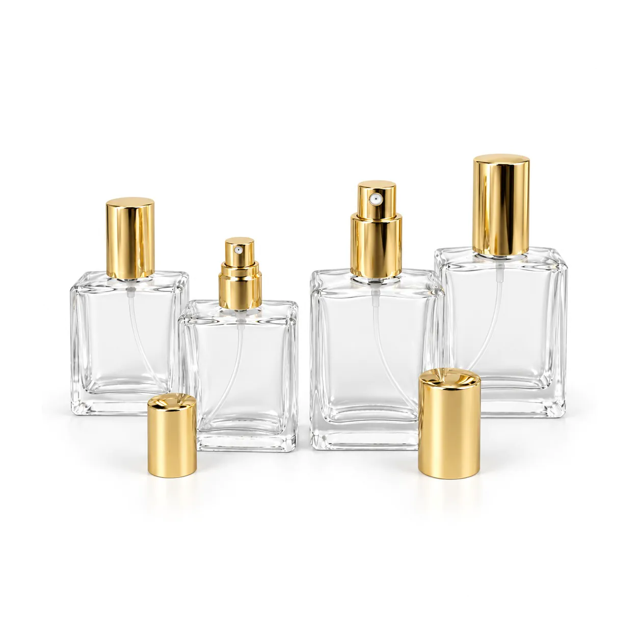 Frasco Perfume Cristal 30 e 50 mL